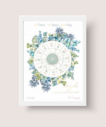 Carta natal floral frangipani modelo 11 1 astrosoy